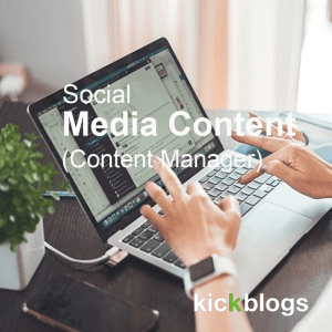 Social media content posting - monthly manager